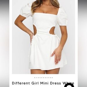White Fox - Different Girl Mini Dress White